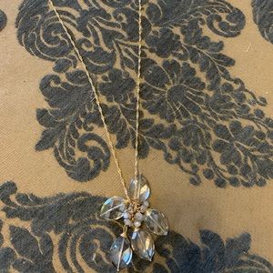 Long statement necklace